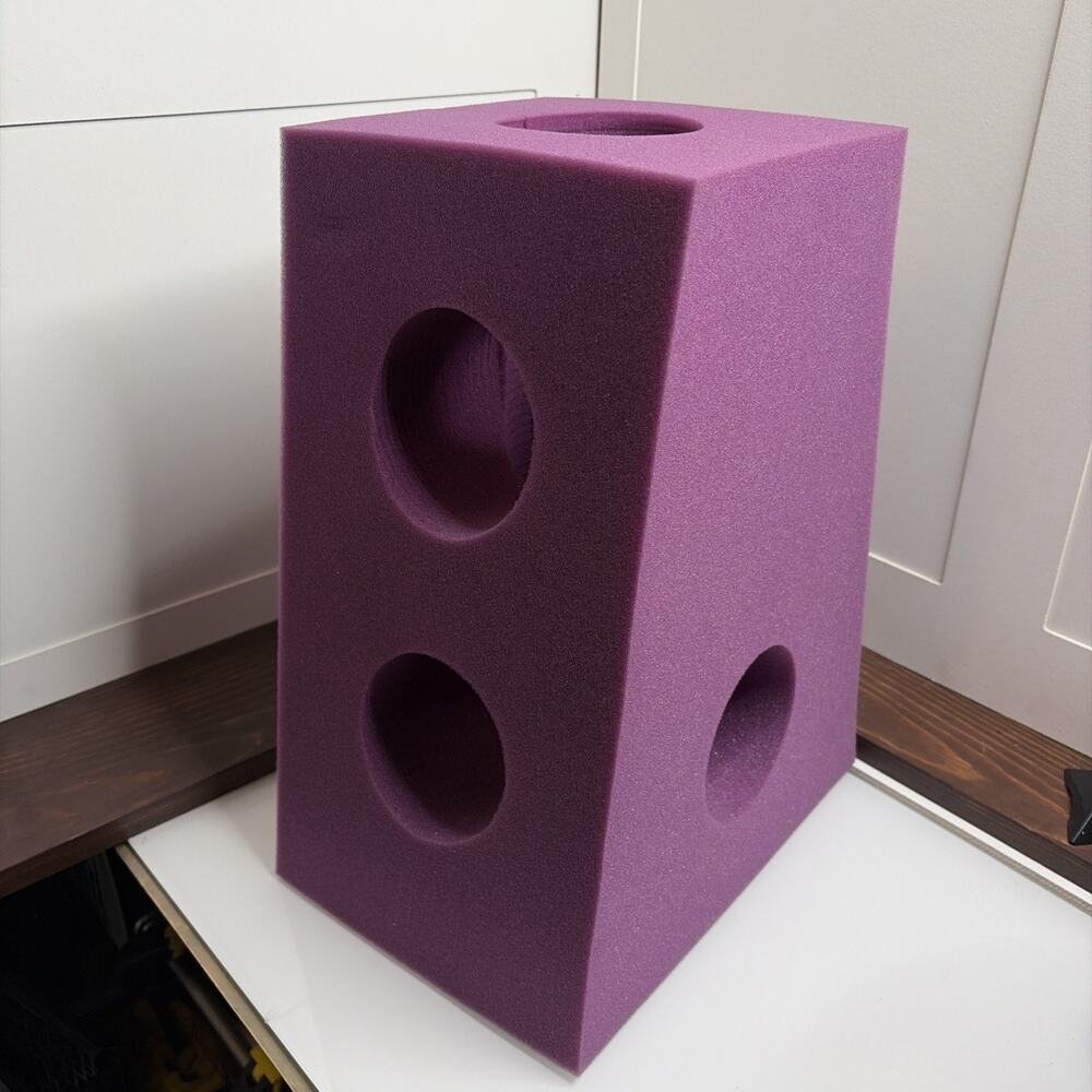 McKesson Carter Arm Elevator 136-75751 Purple Foam Bed Accessory Used